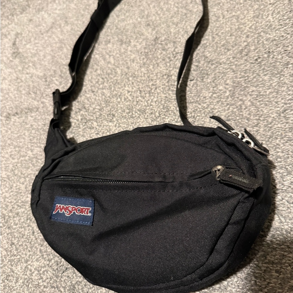 JanSport Black Belt Bag